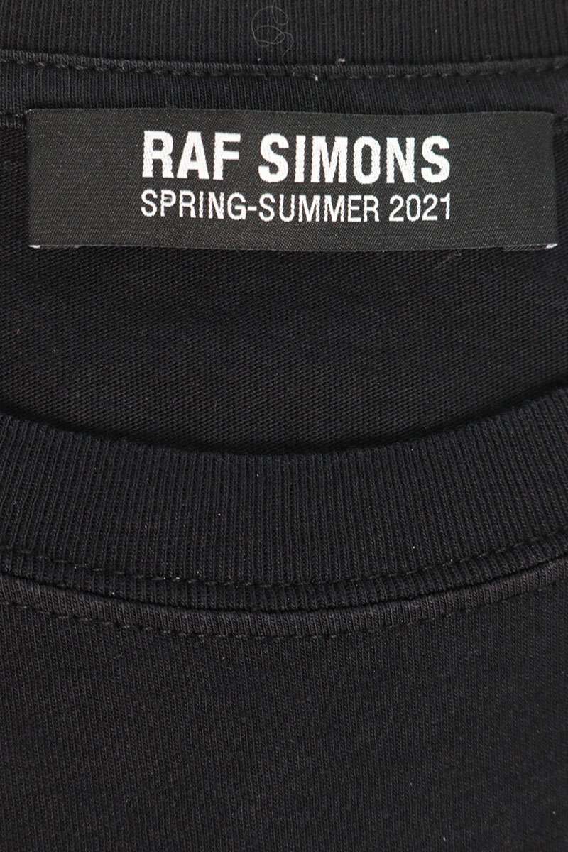 RAF SIMONS 21SS TEENAGE DREAMS Print T-Shirt Black Size L