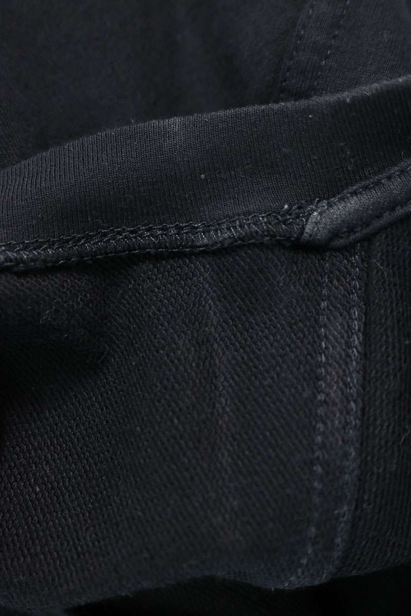 HERMES Horse Leather Patch Cotton T-Shirt Navy Size L