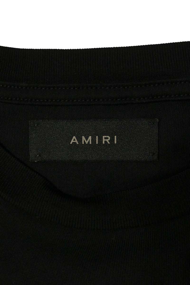 AMIRI Star Logo Print T-Shirt Black Size L