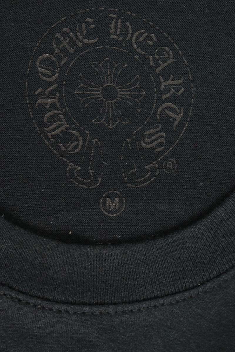 Chrome Hearts CH Plus Print Cotton T-Shirt Black Size M