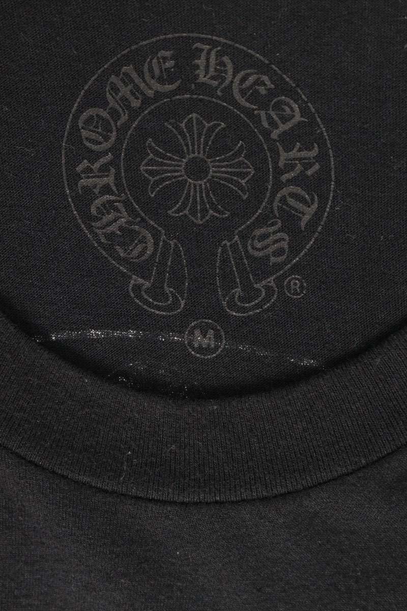 Chrome Hearts Foti Harris Print Cotton T-Shirt Black Size M
