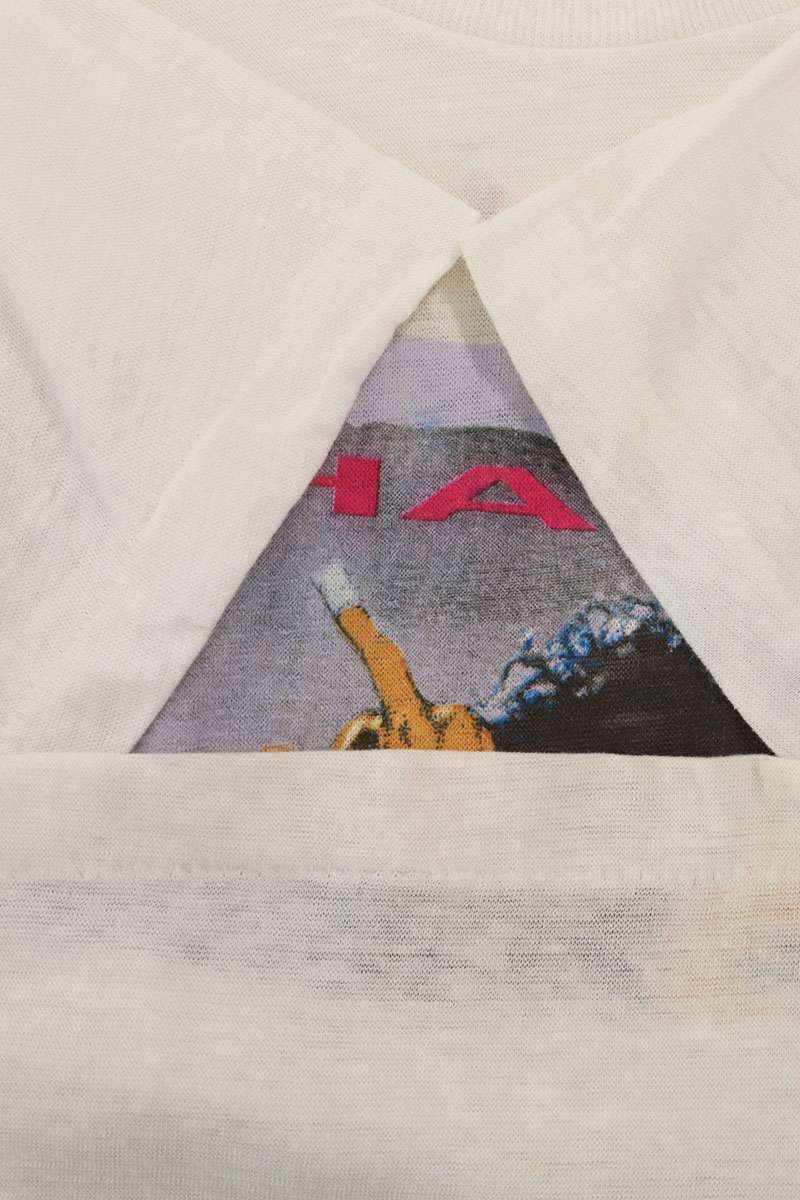 VINTAGE Michael Jackson Japan Tour T-Shirt White Size M