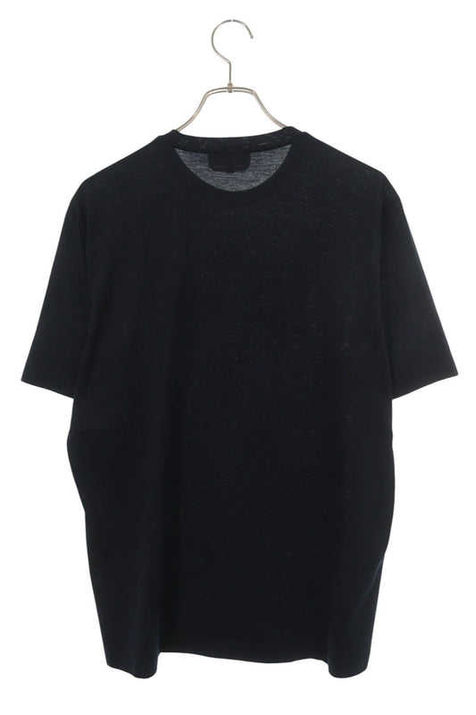 HERMES Bicycle Parts Print T-Shirt Navy Size M
