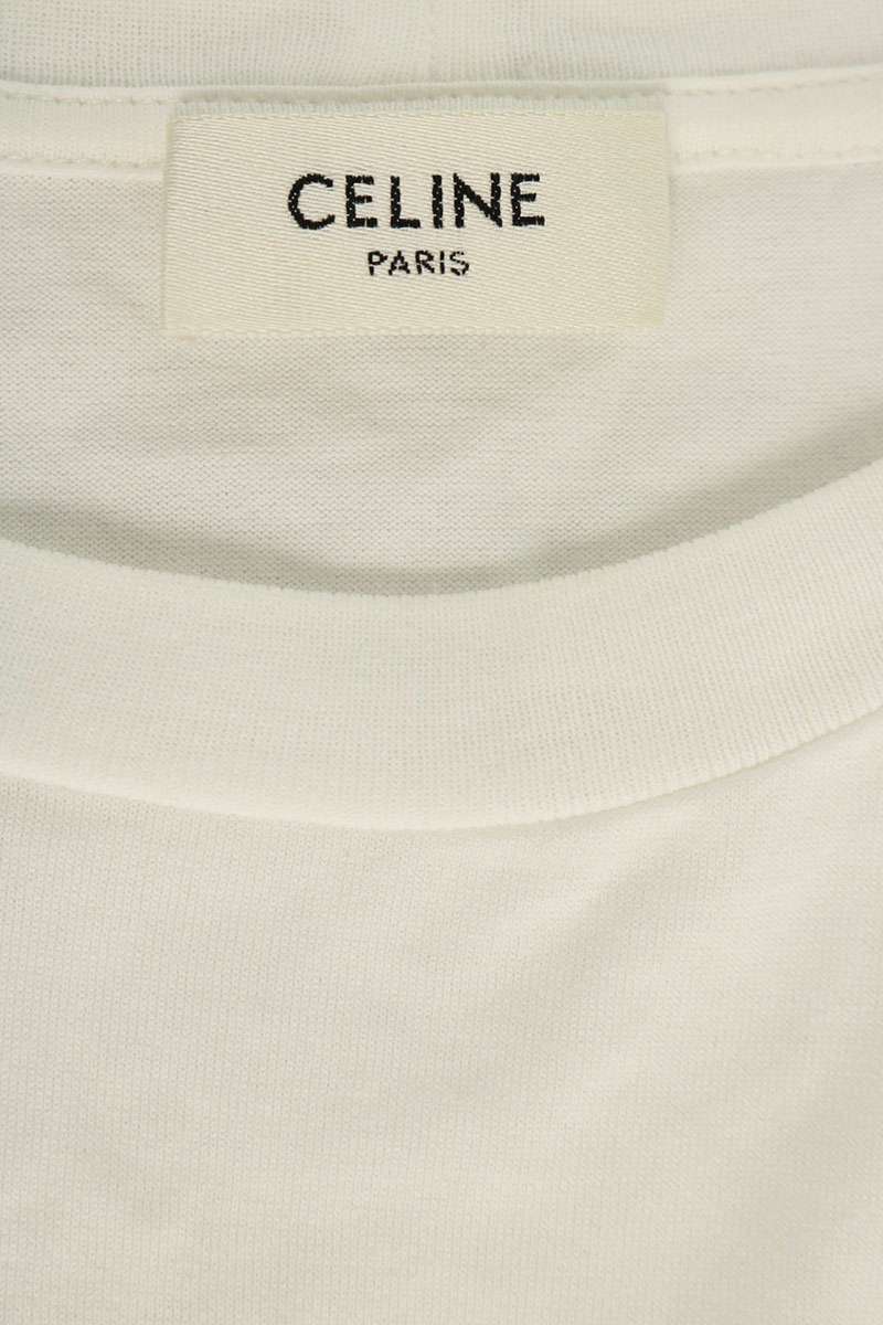 CELINE Logo Print T-Shirt Size M