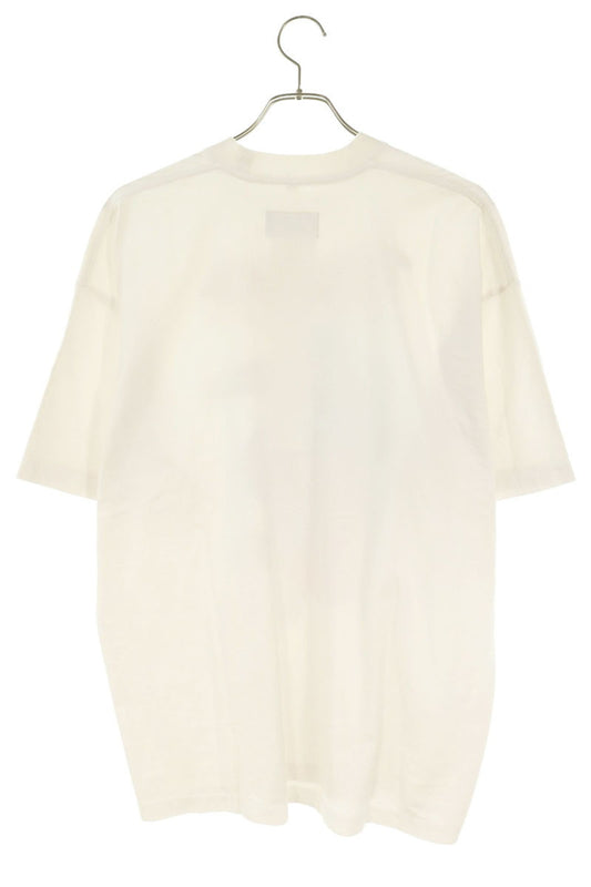 doublet 25SS Front Print T-Shirt White Size L