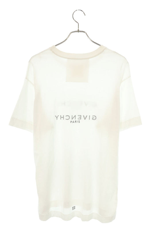GIVENCHY Reverse Logo T-Shirt White Size S