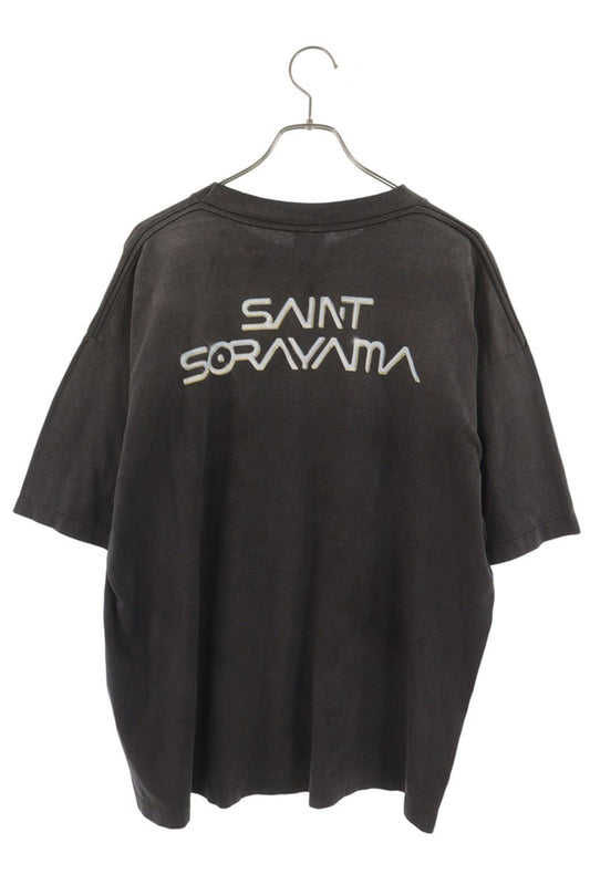 SAINT MICHAEL Rex Print Vintage T-Shirt Size XL