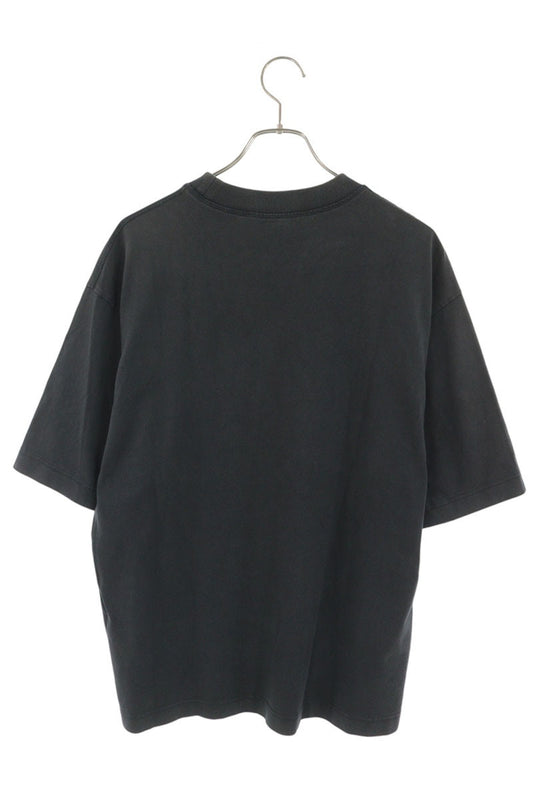 ACNE STUDIOS Logo Stamp Print T-Shirt Black Size S