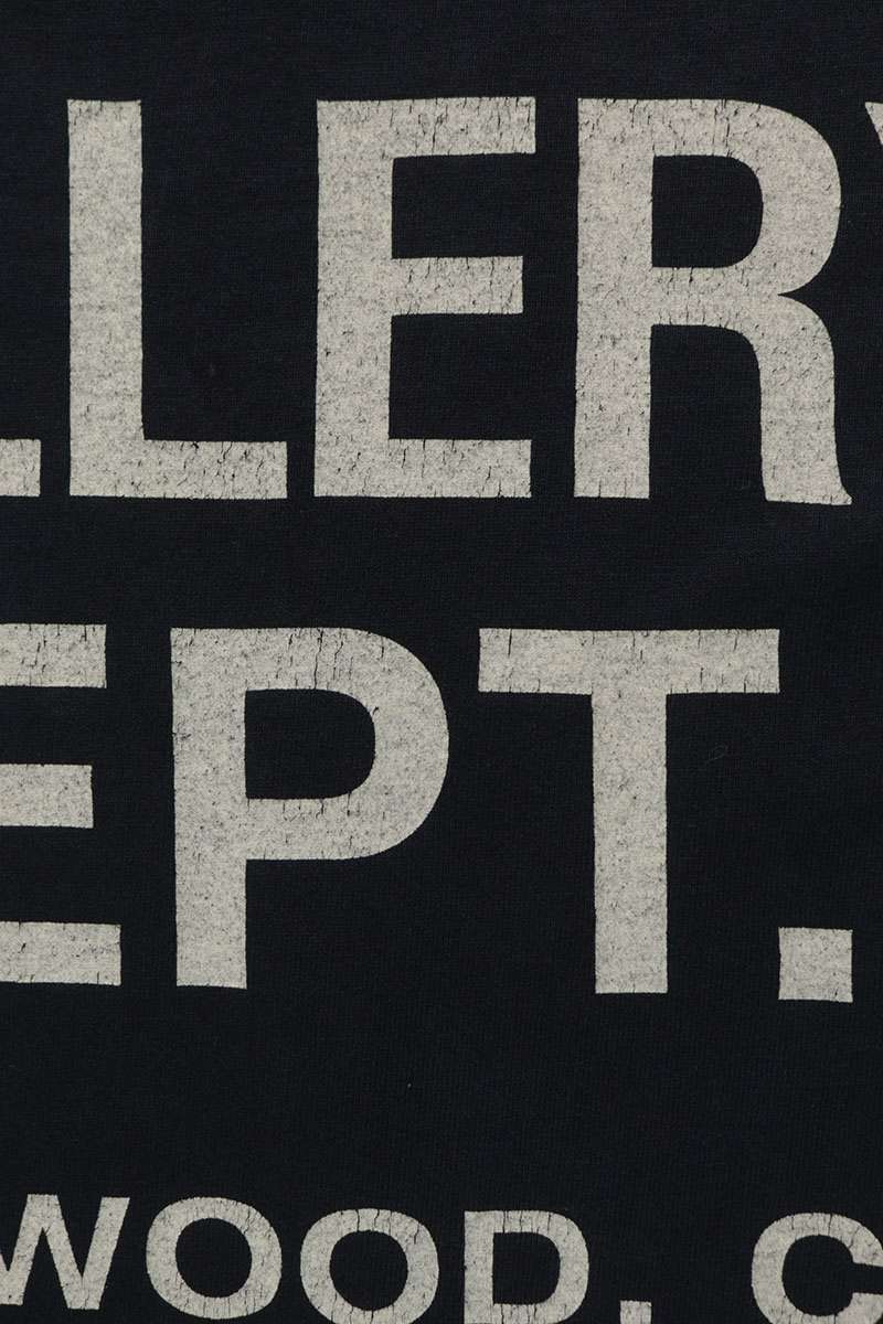 GALLERY DEPT Logo Print T-Shirt Black Size M
