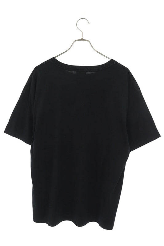 CELINE Loose Fit Logo Print T-Shirt Black Size M