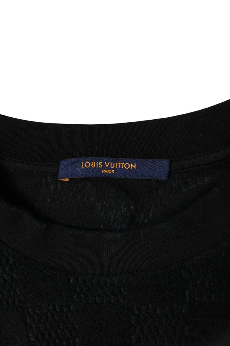 LOUISVUITTON 24AW Damier French Terry T-Shirt Size XXL