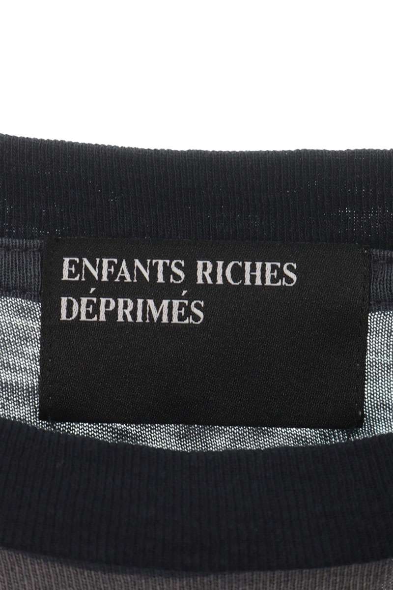 ENFANTS RICHES DEPRIMES 26SS Porcelain Ringer T-Shirt Size L