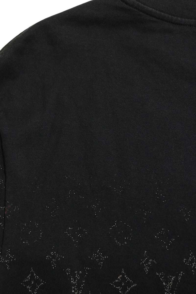 LOUISVUITTON Black Monogram Gradient T-Shirt Size M
