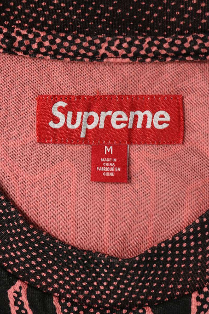 SUPREME 24AW Snow White T-Shirt Pink Size M