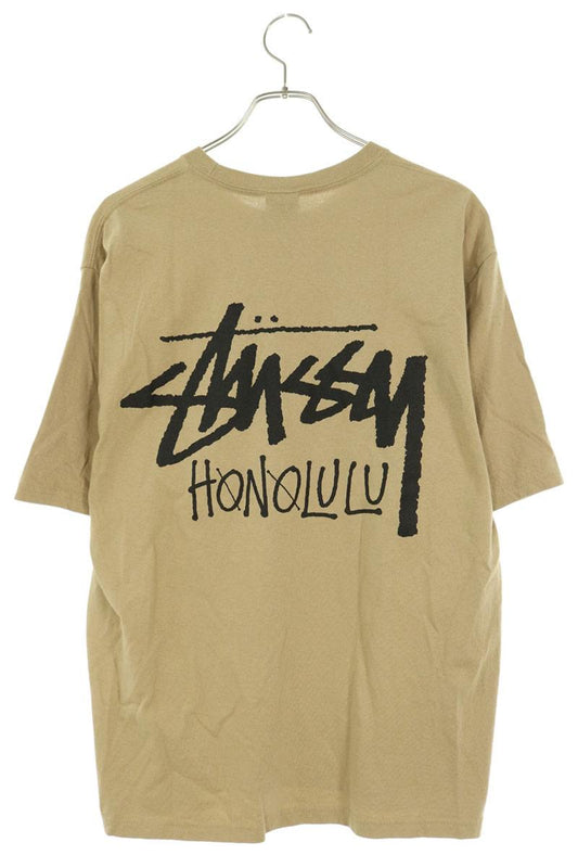 STUSSY Honolulu Chapter Tee Beige Size L
