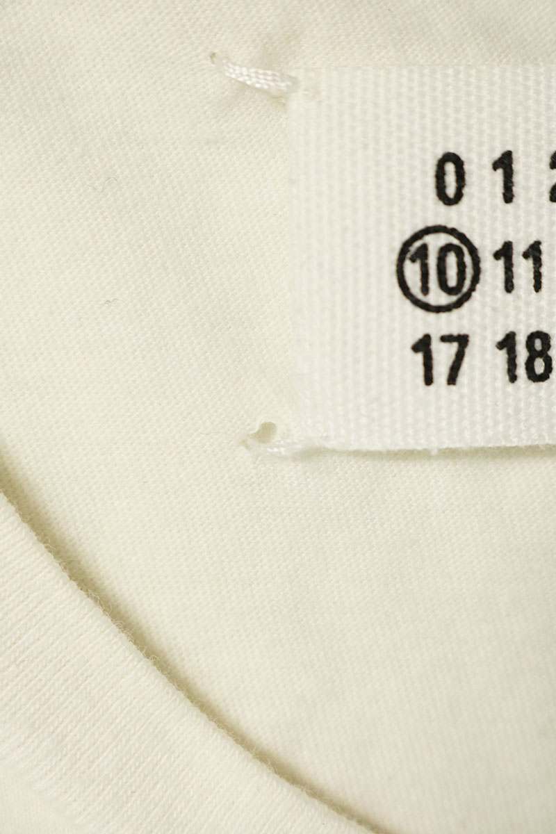 Maison Martin Margiela 14SS Graphic T-Shirt White Size 46