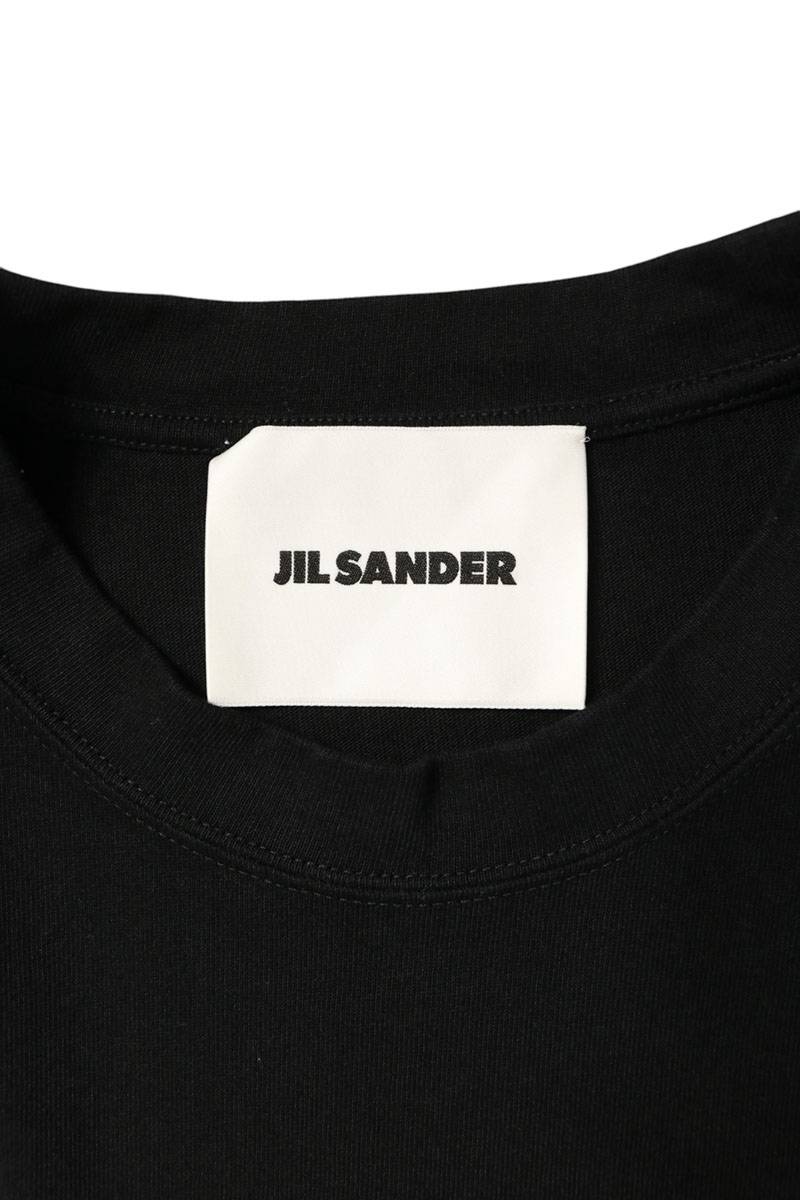 JILSANDER Layered Crewneck T-Shirt Black Size S