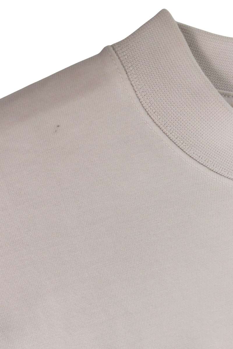 BALENCIAGA Mirror Logo Print T-Shirt Off-White Size S