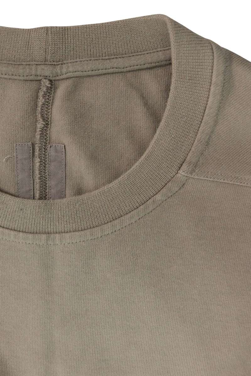 Rick Owens Oversize Cotton T-Shirt Beige Size ONE