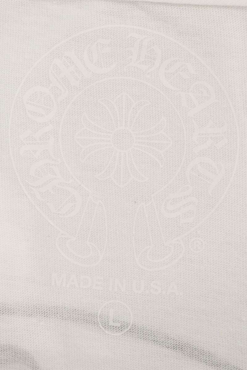 Chrome Hearts CH T-SHRT LTD Horseshoe T-Shirt White Size L