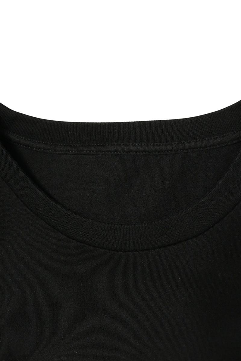 DOLCE & GABBANA Floral Print T-Shirt Black
