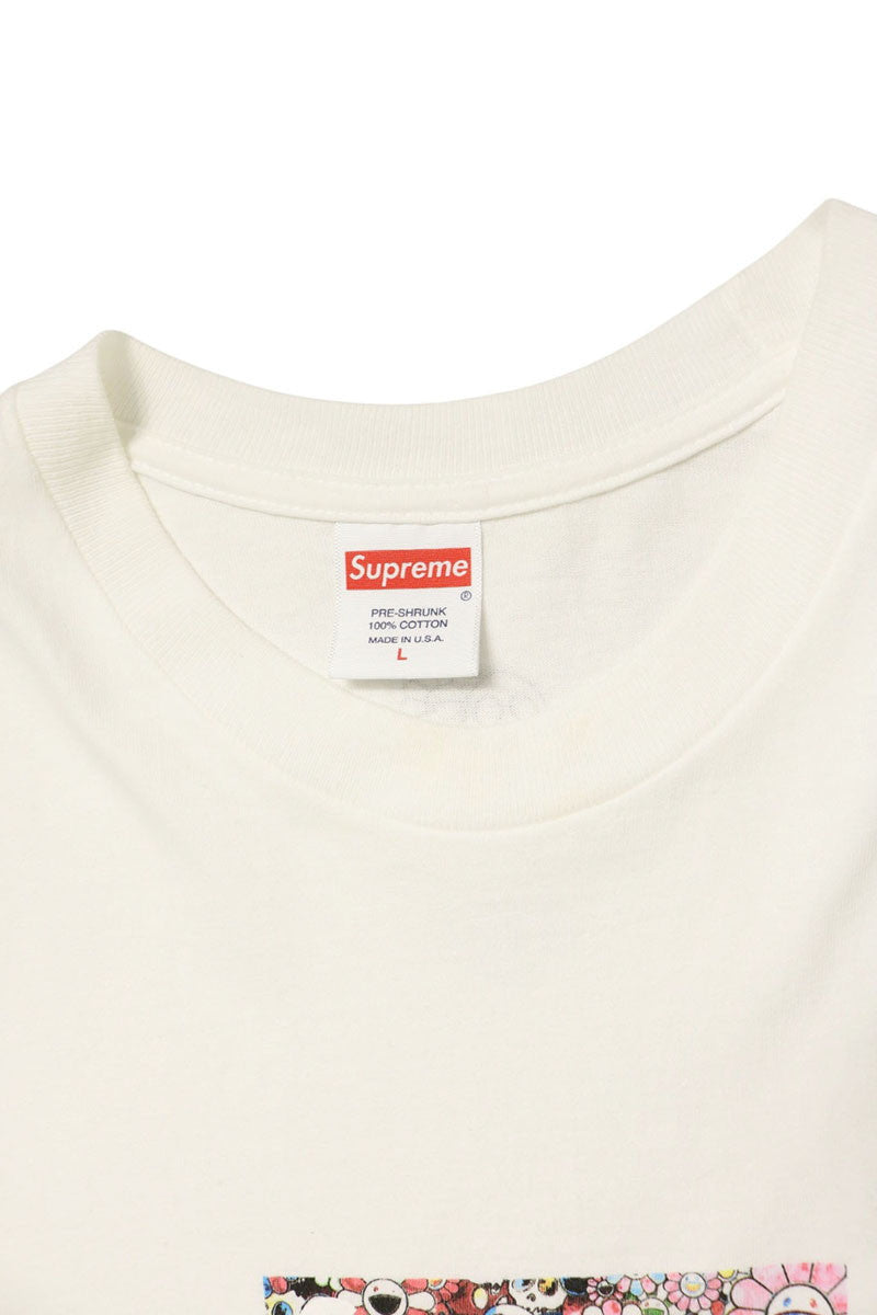SUPREME x Murakami COVID-19 Relief Box T-Shirt White Size L