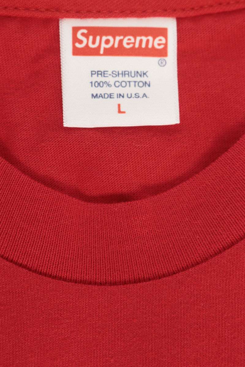 SUPREME Cross Box Logo T-Shirt Red Size L
