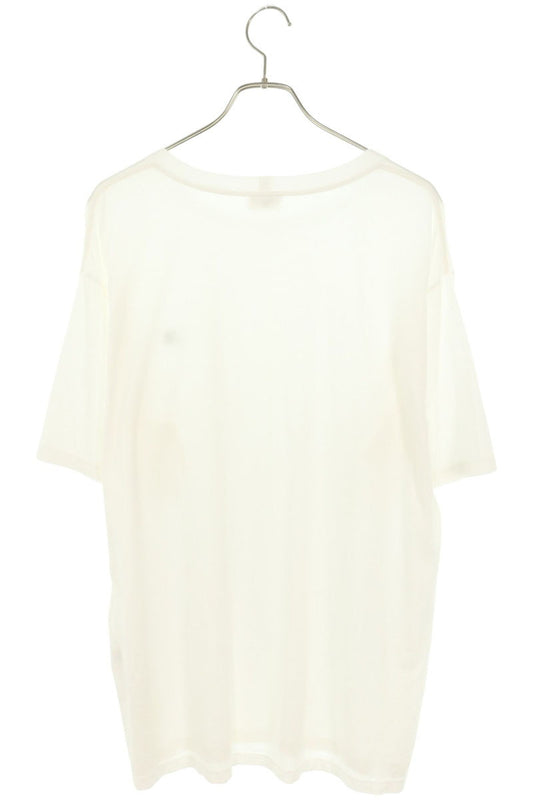 CELINE Triomphe Embroidered T-Shirt White Size L