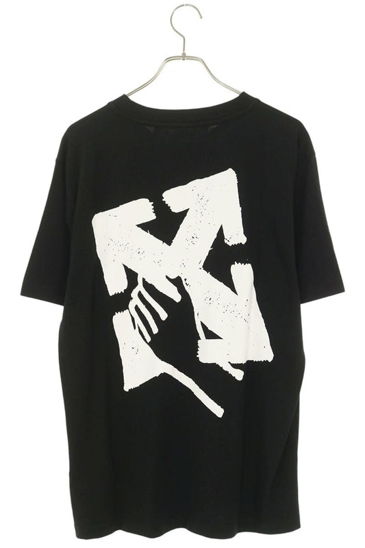OFF-WHITE SS23 Logo Print T-Shirt Black Size L