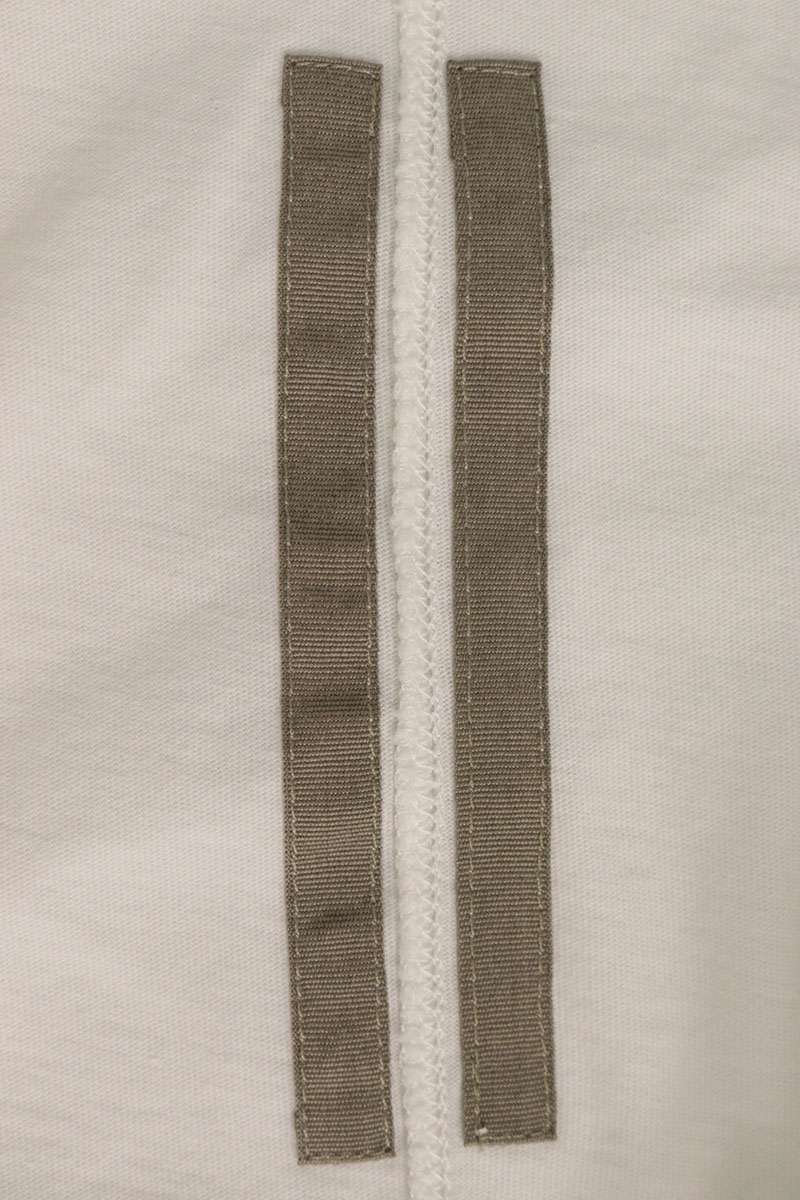 DRKSHDW Letter Print Level T-Shirt White Cotton Size S