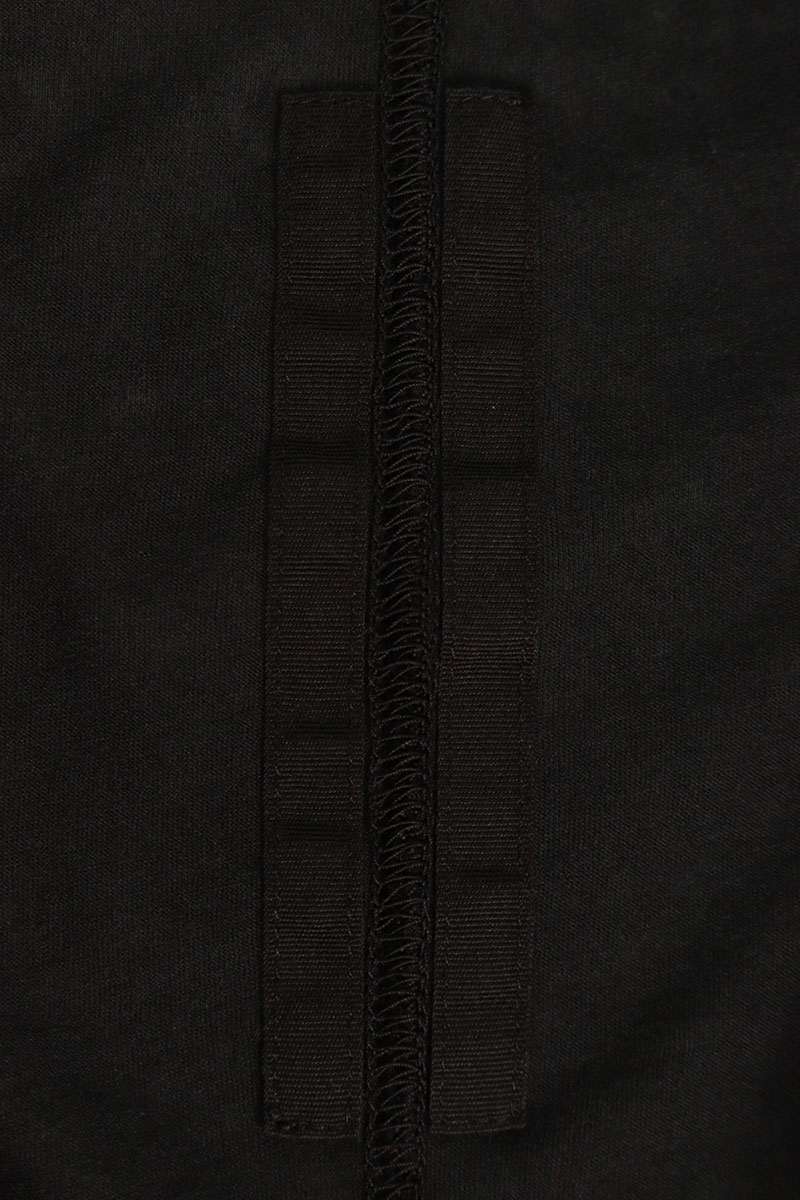 DRKSHDW Tommy Oversized T-Shirt Black Cotton Size ONE