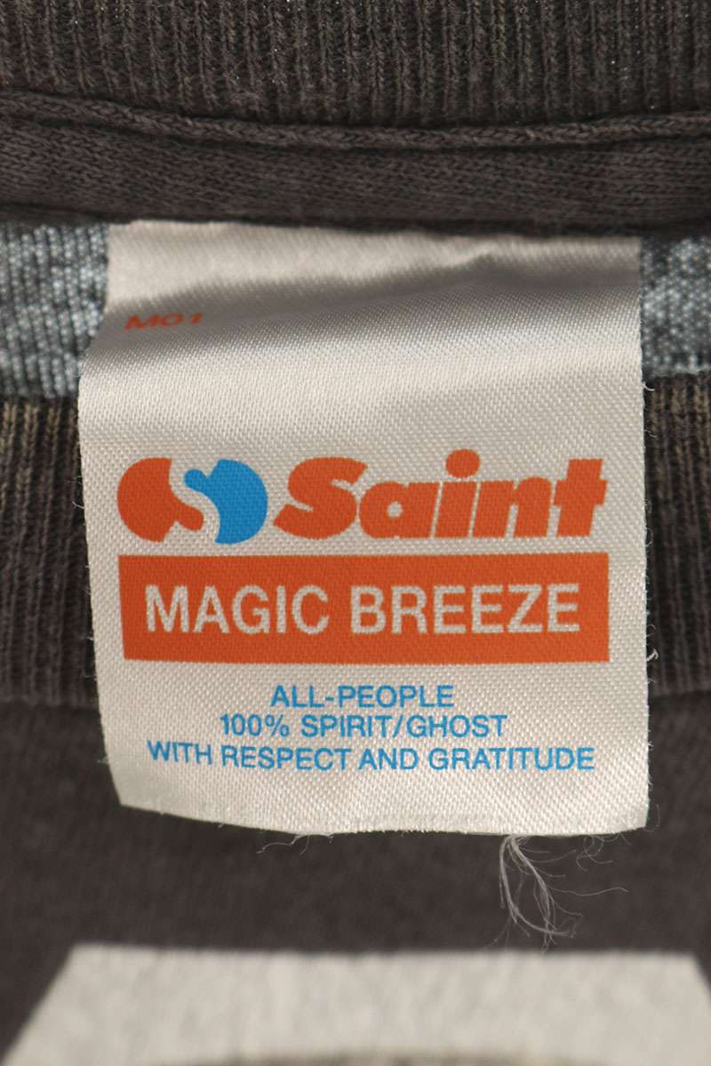 SAINT MICHAEL VOTE F LIGHT Vintage T-Shirt Black Size L