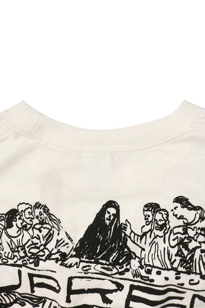 SUPREME 26SS Supper Print T-Shirt White Size XL