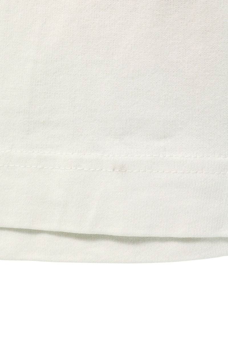 ACNE STUDIOS Logo Stamp Print Cotton T-Shirt White Size S