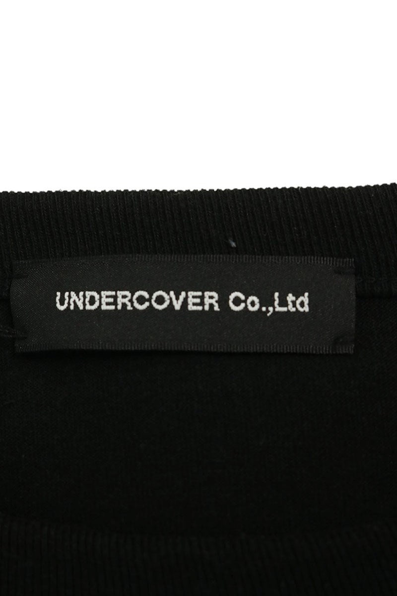 UNDERCOVER 24SS Name Collage T-Shirt Black Size 3