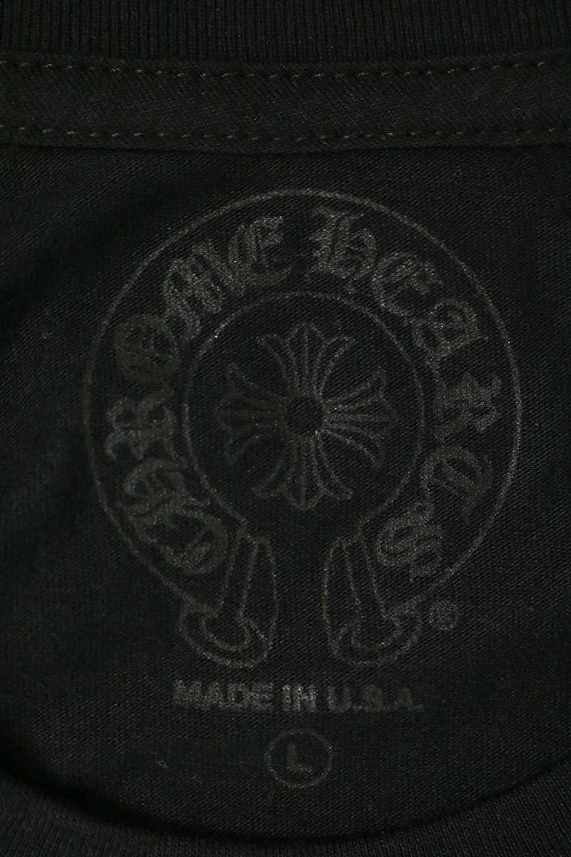 Chrome Hearts Youngblood FOTI Print T-Shirt Black Size L
