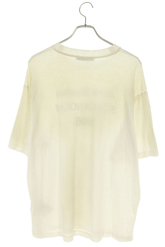 ACNE STUDIOS Logo Print Relaxed Fit T-Shirt White Size S