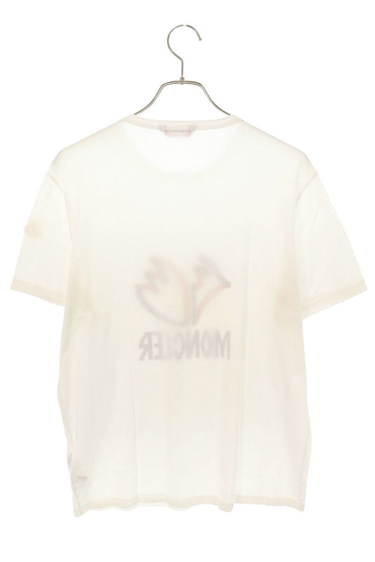 MONCLER FW18 MAGLIA Logo Print T-Shirt Multi Color Size M