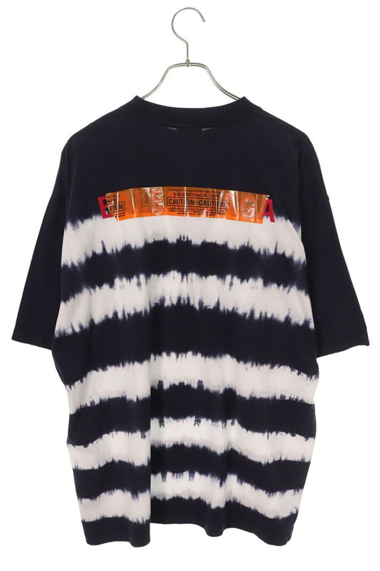 BALENCIAGA Taped And Dyed Medium Fit T-Shirt AW26 Size S