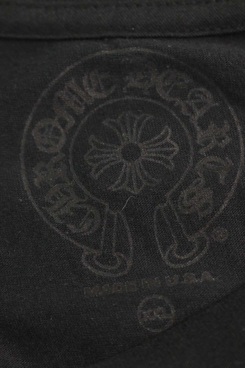 Chrome Hearts Miami Exclusive Back T-Shirt Black Size XXL