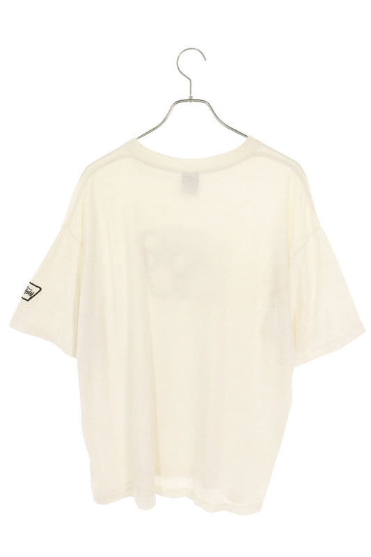 STUSSY 90s Star Logo Print T-Shirt White Size XL