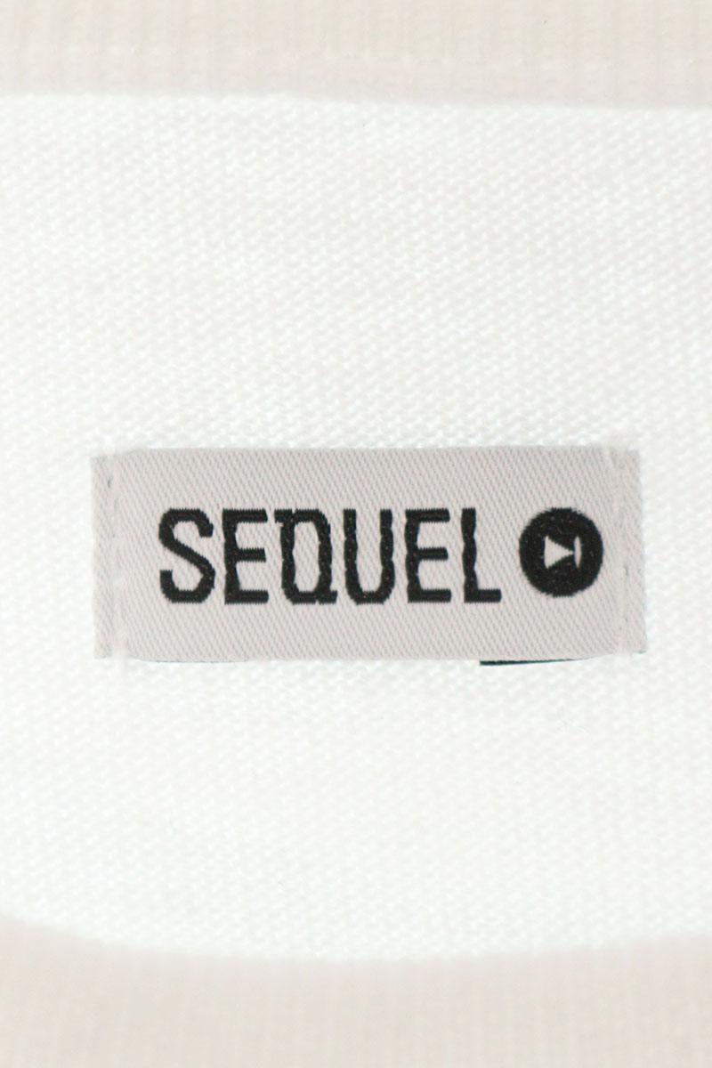 SEQUEL 25AW Santa Cruz Print T-Shirt White Size L
