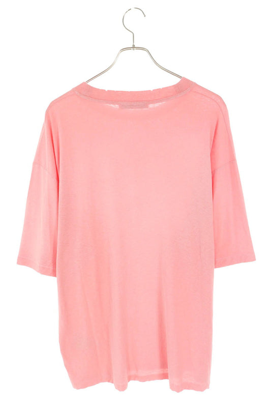 ACNE STUDIOS Spray Logo Relaxed Fit Cotton Blend T-Shirt Size L