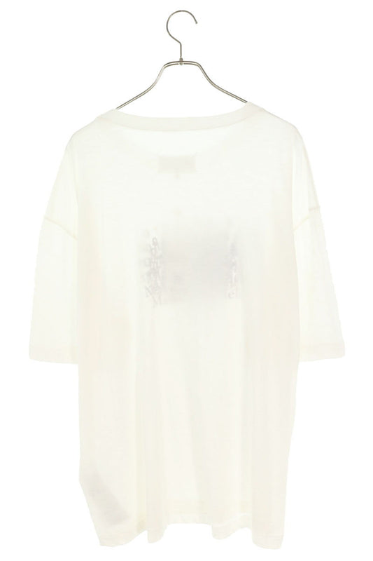 Maison Margiela 26SS Graphic Logo Print T-Shirt White Size M