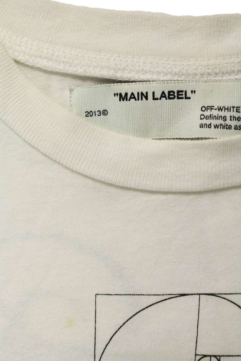 OFF-WHITE 20SS Dripping Arrow Logo T-Shirt Multi Size L