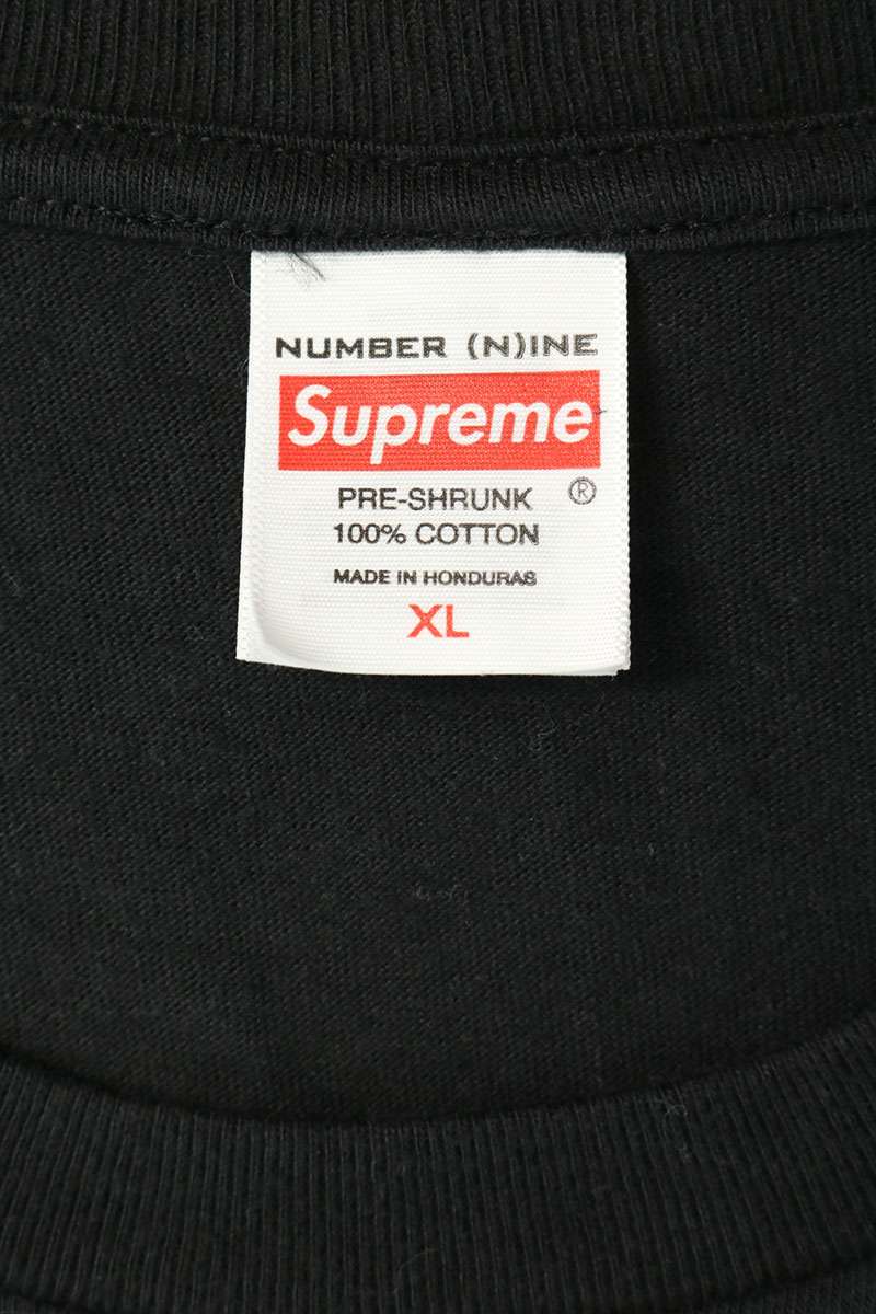 NUMBER(N)INE x SUPREME 25AW Shut Up Cotton T-Shirt Size XL