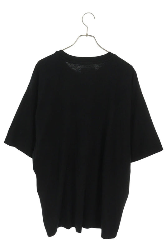 SUPREME 25SS Satin Applique T-Shirt Black/Red Size XXL