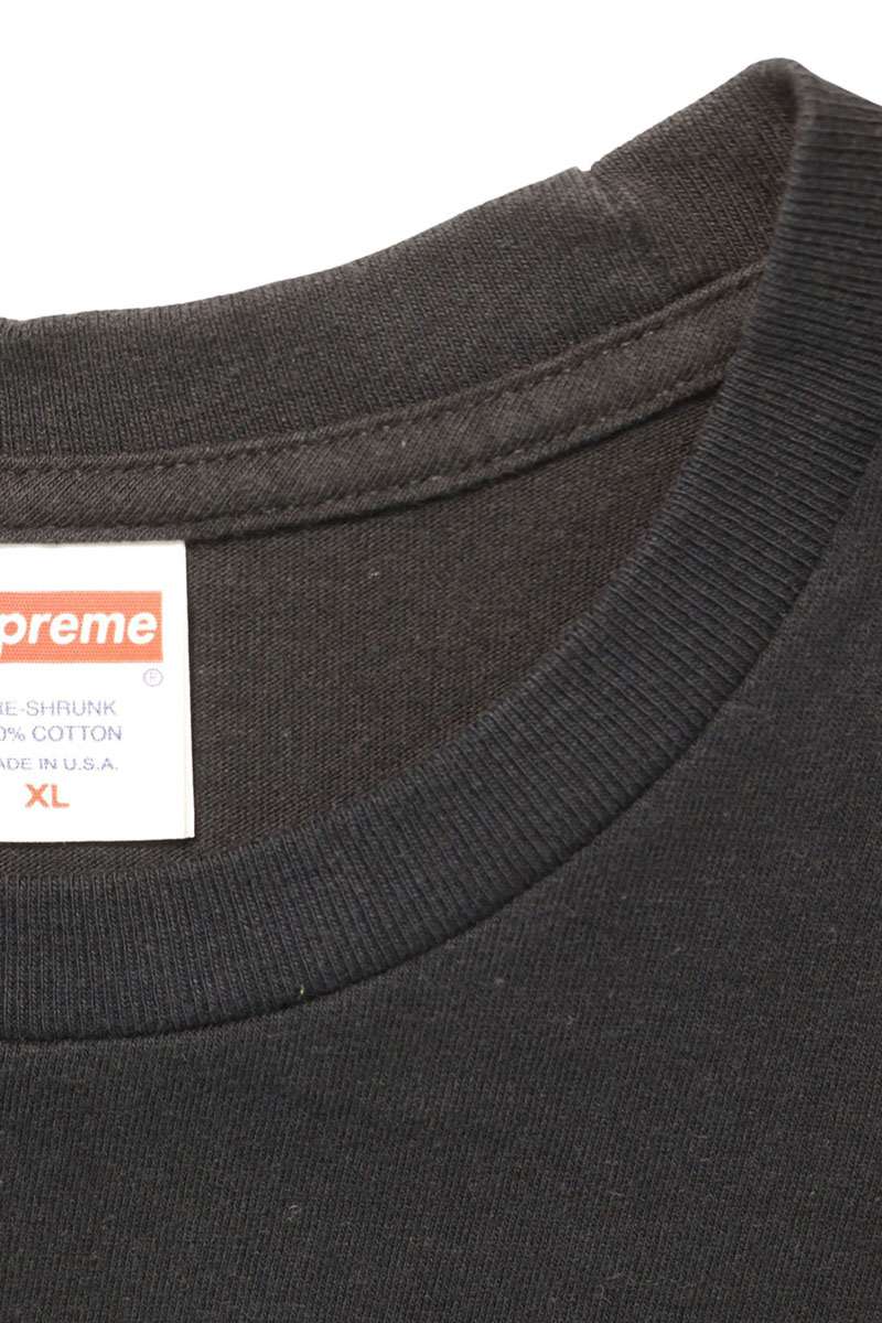 SUPREME Andre 3000 Print Cotton T-Shirt Black Size XL
