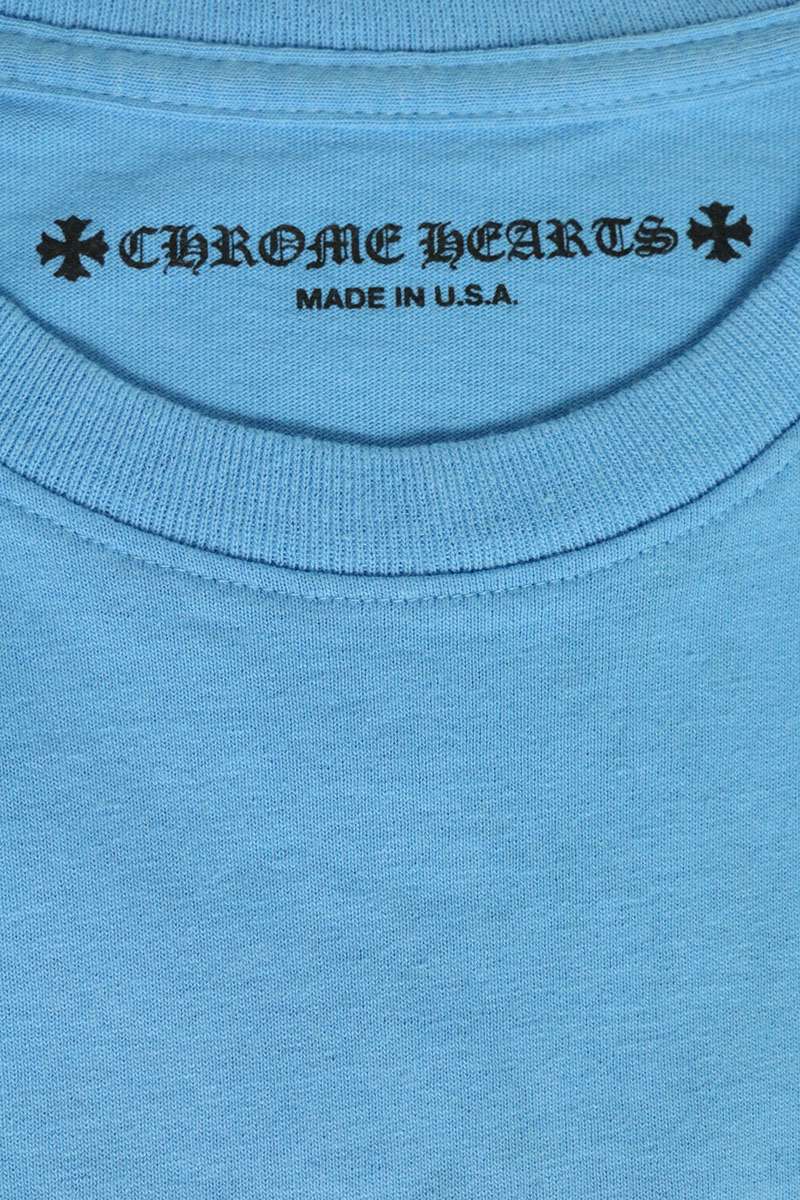 Chrome Hearts PPO BRAIN NEW MATTY BOY Light Blue T-Shirt Size L
