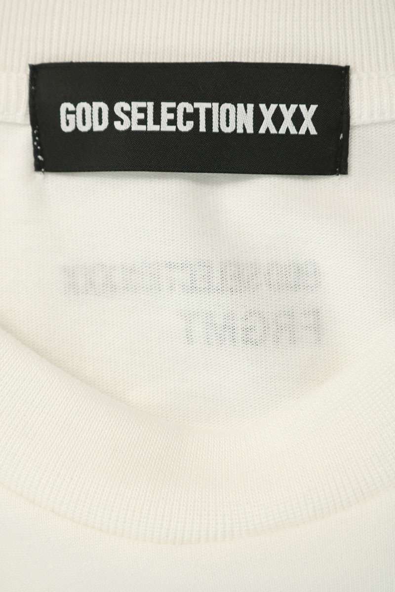fragment design x GOD SELECTION XXX x Fragment Logo Print T-Shirt Size L